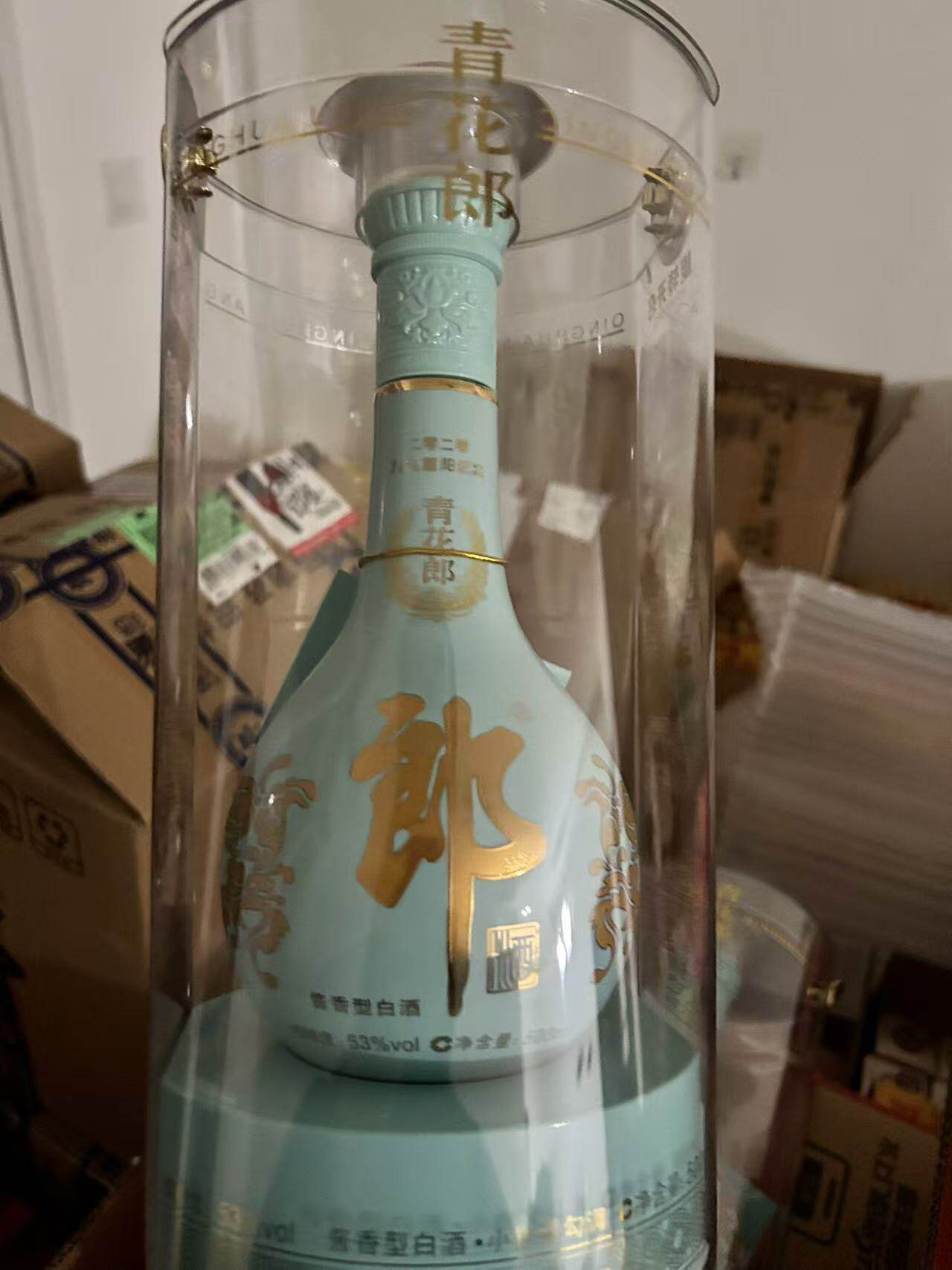 白酒 郎　53% 500mL 青花郎53度醬香型白酒500ml
