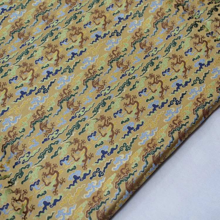 Song brocade high-end packaging brocade box calligraphy and painting mounting fabric antique jade album Mongolian robe Chinese style handmade fabric