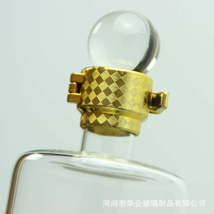 500ml straight tube Cailong white wine bottle craft wine bottle built-in dragon-shaped wine infuser dragon-shaped wine infuser