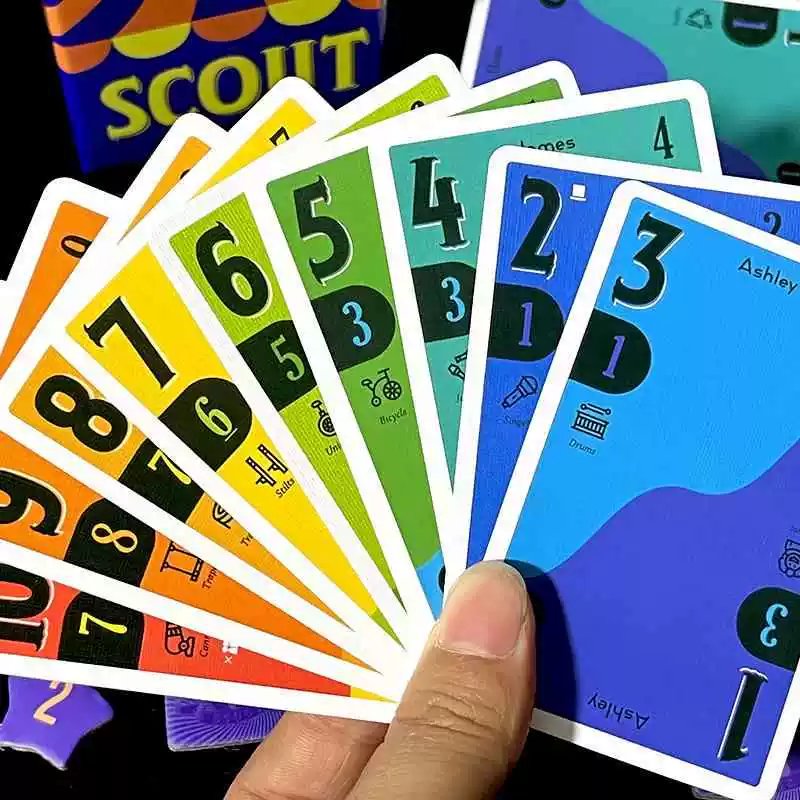 Scout Circus Star поиск настольная игра карточная игра бренд игры 2-5 веселый семейный досуг OINK серия собрание игра