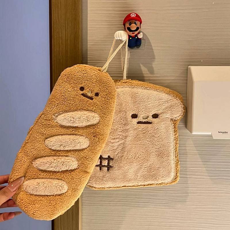 Cartoon-Style Hanging Hand Towel, High-Looking and Stylish, Special Towel for Kitchen and Bathroom Use