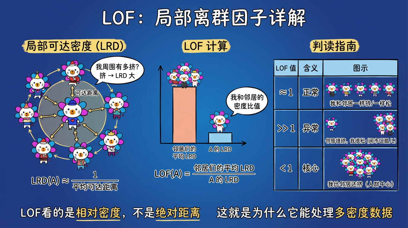 LOF 核心公式