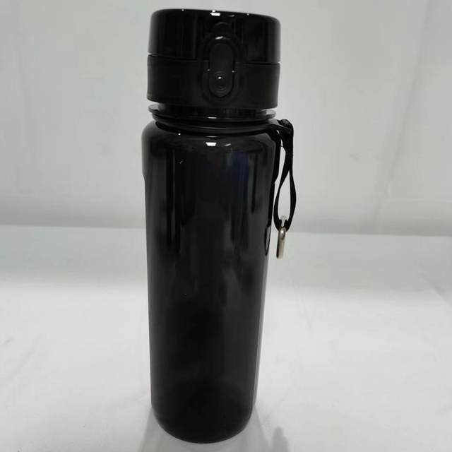 Fire water cup glass summer water cup 316 stainless steel black spring and autumn thermos cup PP material sports water cup
