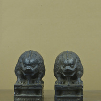 KC1527 stone desk water-absorbing beast pair of ornaments