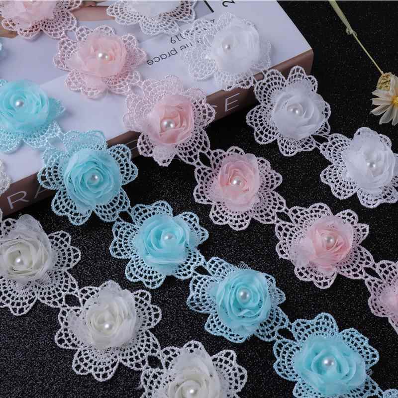 Lace Trim, Mesh Embroidery, Skirt Hem, Bed Edge, Sofa Edge, Handmade Accessories, Curtain Lace M-823