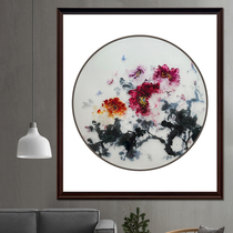 Fine Suzhou embroidery pure hand embroidery Han Palace Fragrance new Chinese style living room decoration hanging painting collection and gift giving