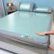 Ice silk mat summer washing machine washing mat 2025 new summer bed sheets bed sheets student dormitory single
