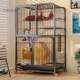 Cat Cage for Home Use, Indoor Cat Villa with Integrated Toilet, Extra-Large Free Space, Pet Nest, Cat House, Cat Cage