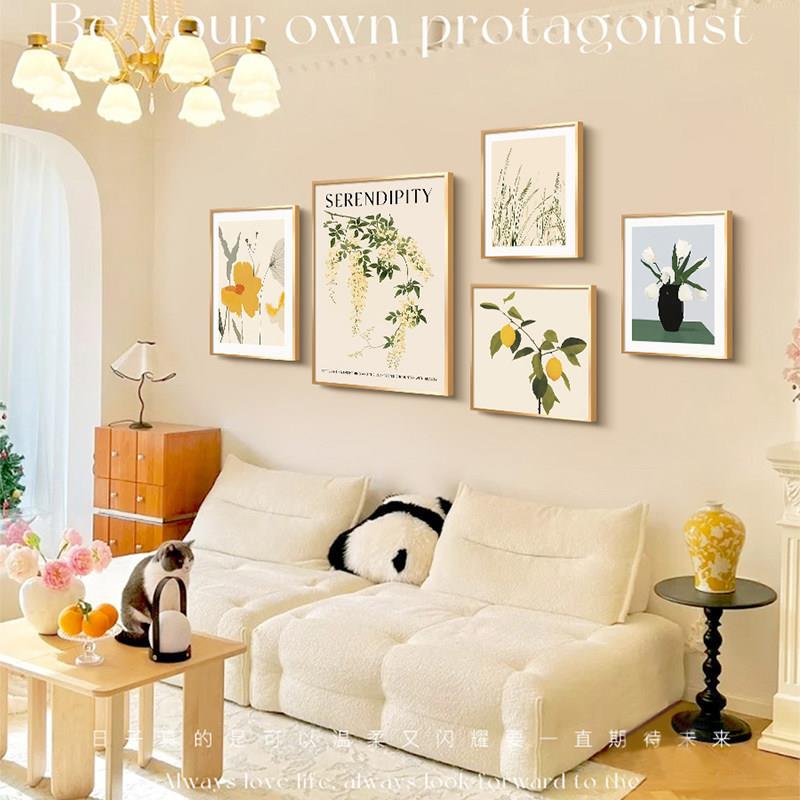 Cream-Style Combination Living Room Wall Art, Dining Room and Bedroom Paintings, Living Room Sofa Background Wall Decorative Paintings, 2026 New Model Cream-Style Combination Living Room Wall Art, Dining Room and Bedroom Paintings, Living Room Sofa Background Wall Decorative Paintings, 2026 New Model