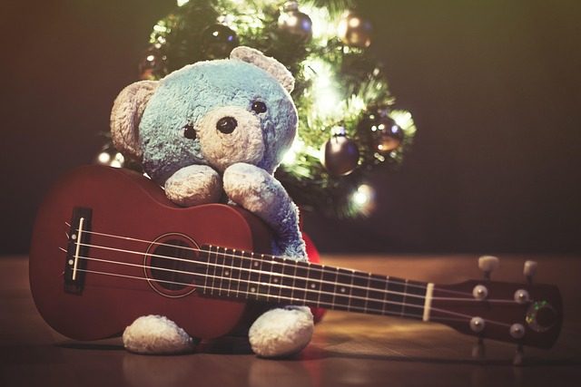 a flat on ukulele