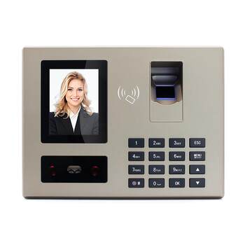 Dongwei fa30h fingerprint face recognition attendance machine 25 foreign languages display networked access control card face swipe time card machine