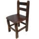 Solid Wood Household Children's Small Stool, Elderly Foot Soaking Chair, Home Low Stool with Backrest, Wooden Stool, Adult Shoe Changing Stool