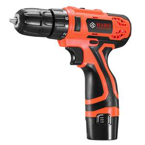 Hand Electric Drill, Battery Impact Drill, Household Mini Lithium Electric Multi-Function Electric Hammer, Rechargeable Electric Screwdriver