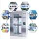 Wei'en stainless steel air shower room single person single blow double double blow automatic roller shutter door goods shower room customization