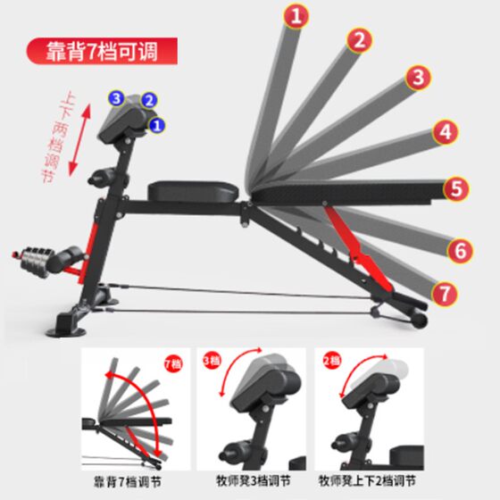 Sit-Up Board, Abdominal Exercise Machine, Multifunctional Abdominal Fitness Board, Abdominal Muscle Training Equipment, Abdominal Muscle Training