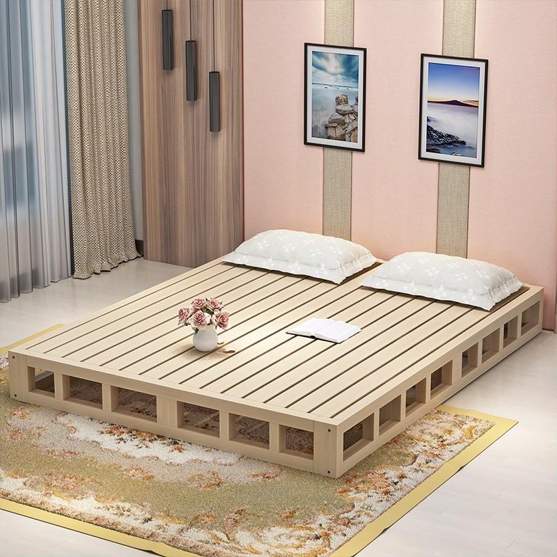 排骨架静音加密实木加厚龙骨架床:睡眠升级,享受静谧好梦💤-床架-淘宝百科网