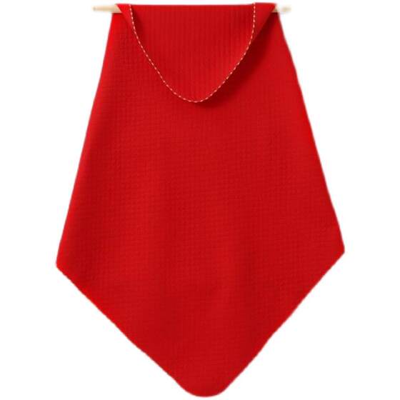 Baby Discharged Red Cloth Newborn Baby Delivery Room Wrap Newborn Blanket Festive Wrap Pure Cotton Wrap Single Red Autumn and Winter
