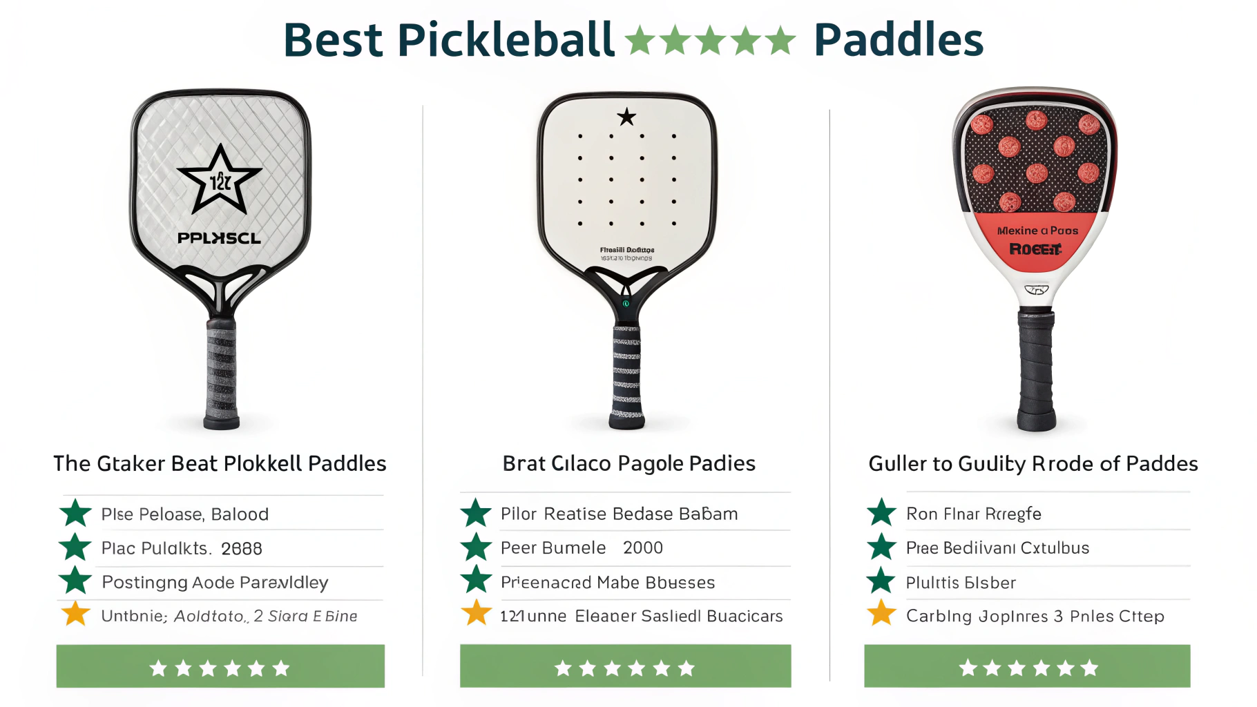 pickleball paddle guide