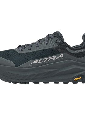 Altra OLYMPUS 6 舒适柔软耐磨 低帮 越野跑步鞋 男款 黑色