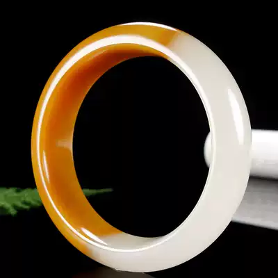 Collection-grade heavy permeable material Yunnan Longling Huanglong jade