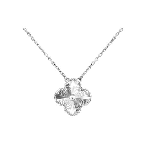 Van Cleef & Arpels梵克雅宝 Alhambra四叶幸运系列 项链 18k白金