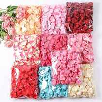Simulated rose petals wedding confession decoration hand-spreading flowers Valentines Day proposal romantic wedding room decoration supplies