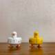 Korean Mechanical Kitchen Timer Student Study Reminder Cute Cartoon Timer Time Manager