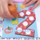 Magic Seal Stickers War Music Children's Cartoon Traceless Waterproof Reward Stickers Toy Girl Handmade Birthday Gift