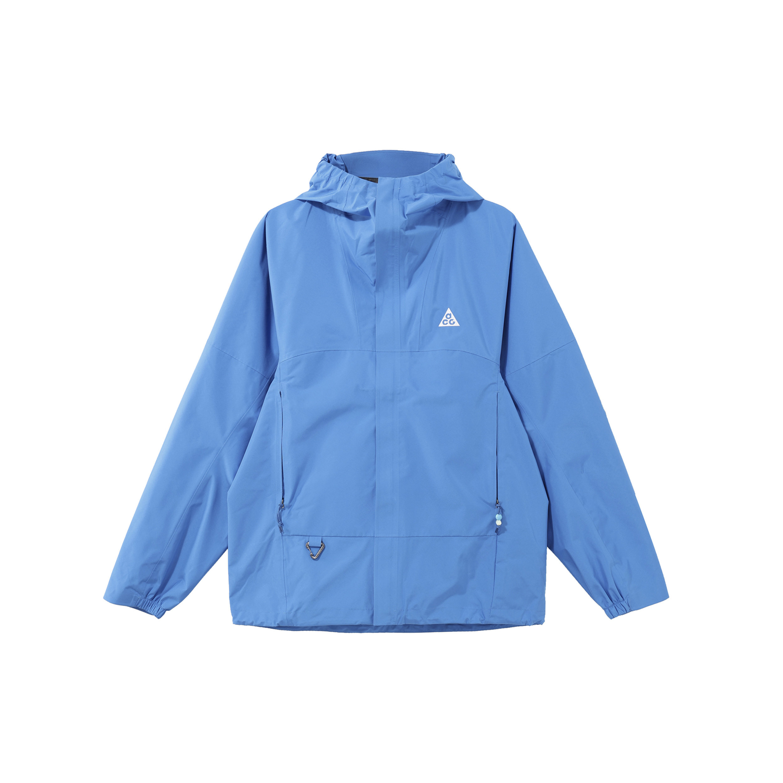 Nike ACG系列 “Cascade Rains” 纯色拉链连帽夹克 男款 蓝色