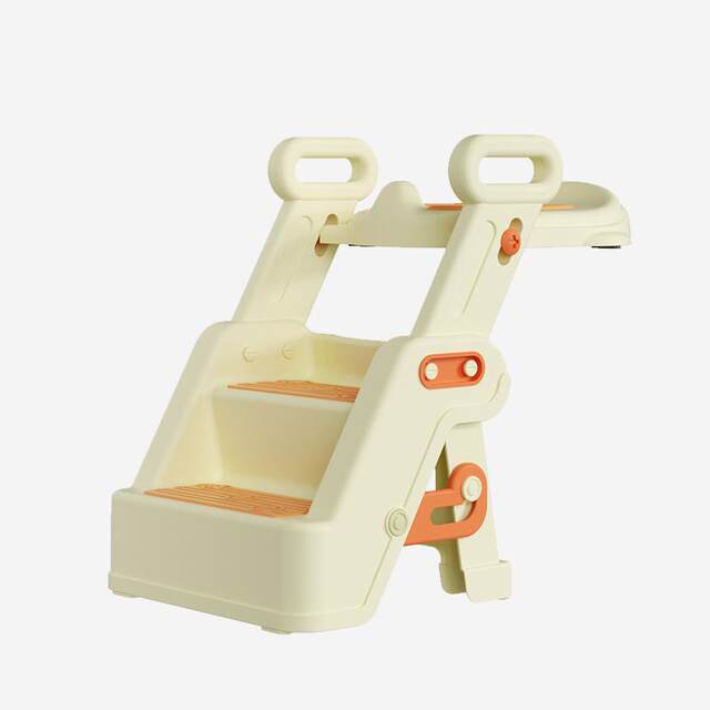 Children's ladder folding baby toilet auxiliary stool girl baby girl baby footstool special boy toilet footrest