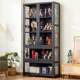 Display Cabinet, Glass Cabinet, Household Gap-Proof Dust-Proof Storage Shelf, Toy Display Box, Wine Cabinet