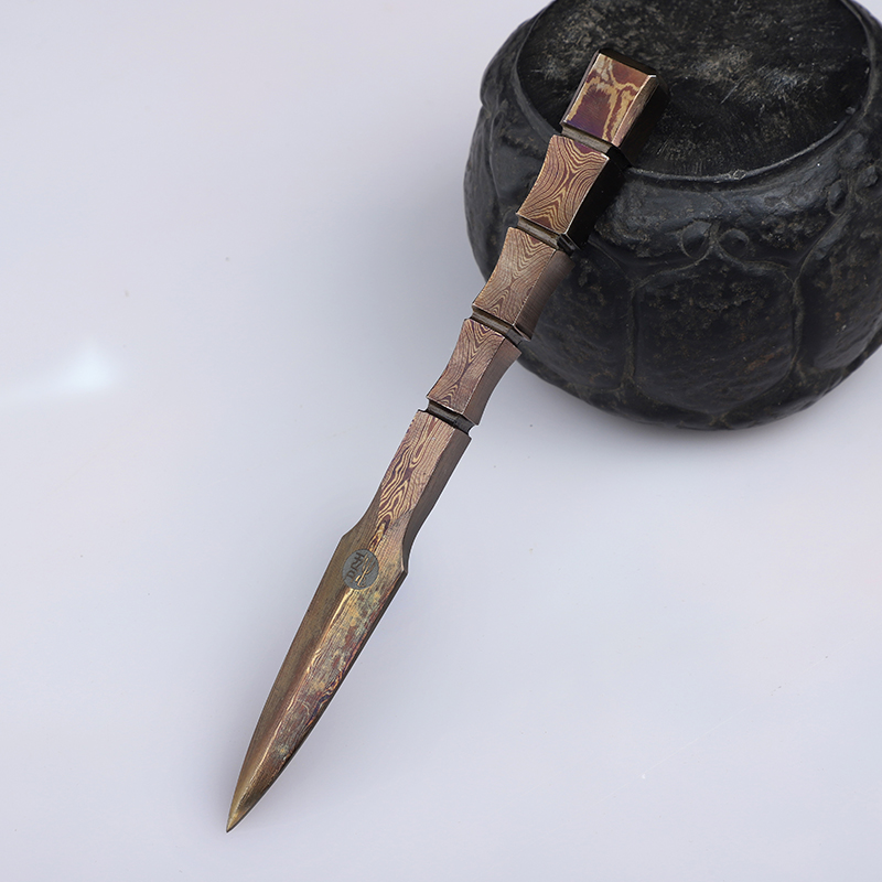 Thousands Ancient Bamboo Festival Tea Sword A for Cheng Kin-fen Non-heritage culture prized tea knife Tea Road Home tea set Unopened