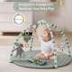Bracket Cross-Border Bestseller Newborn Baby Fitness Stand Infant Multifunctional Play Mat Round Crawling Mat Foldable