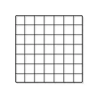 Яркая цельная черная сетка 35*35+ ногтей без следов