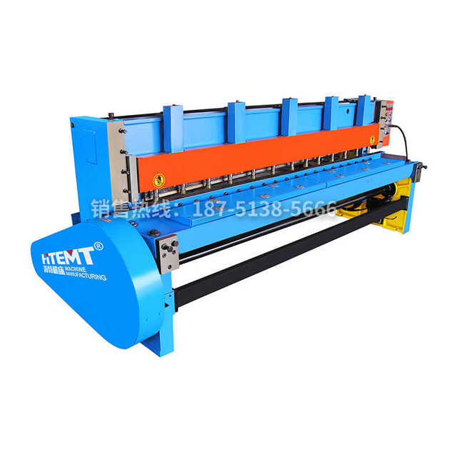 Manufacturer supplies HITEMT Q11-4X2500 high precision mechanical liquid fully automatic plate shearing machine electric plate shearing machine