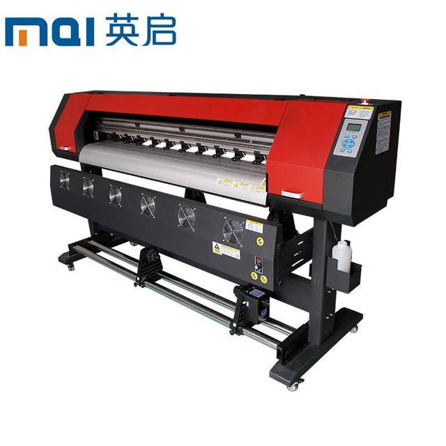 Manufacturer supplies 1.8 single-head 4-color spray printer printer digital printing wide color printer