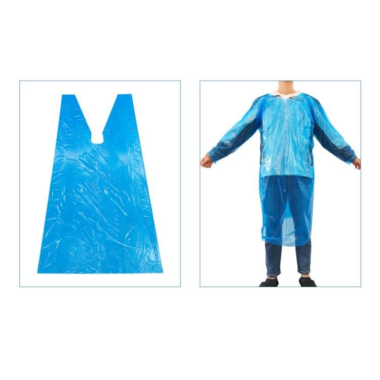 Fully Automatic Disposable Plastic Raincoat Machine, Waterproof Thickened Plastic Raincoat Machine, Single-Piece Raincoat and Rain Pants Machine Manufacturer