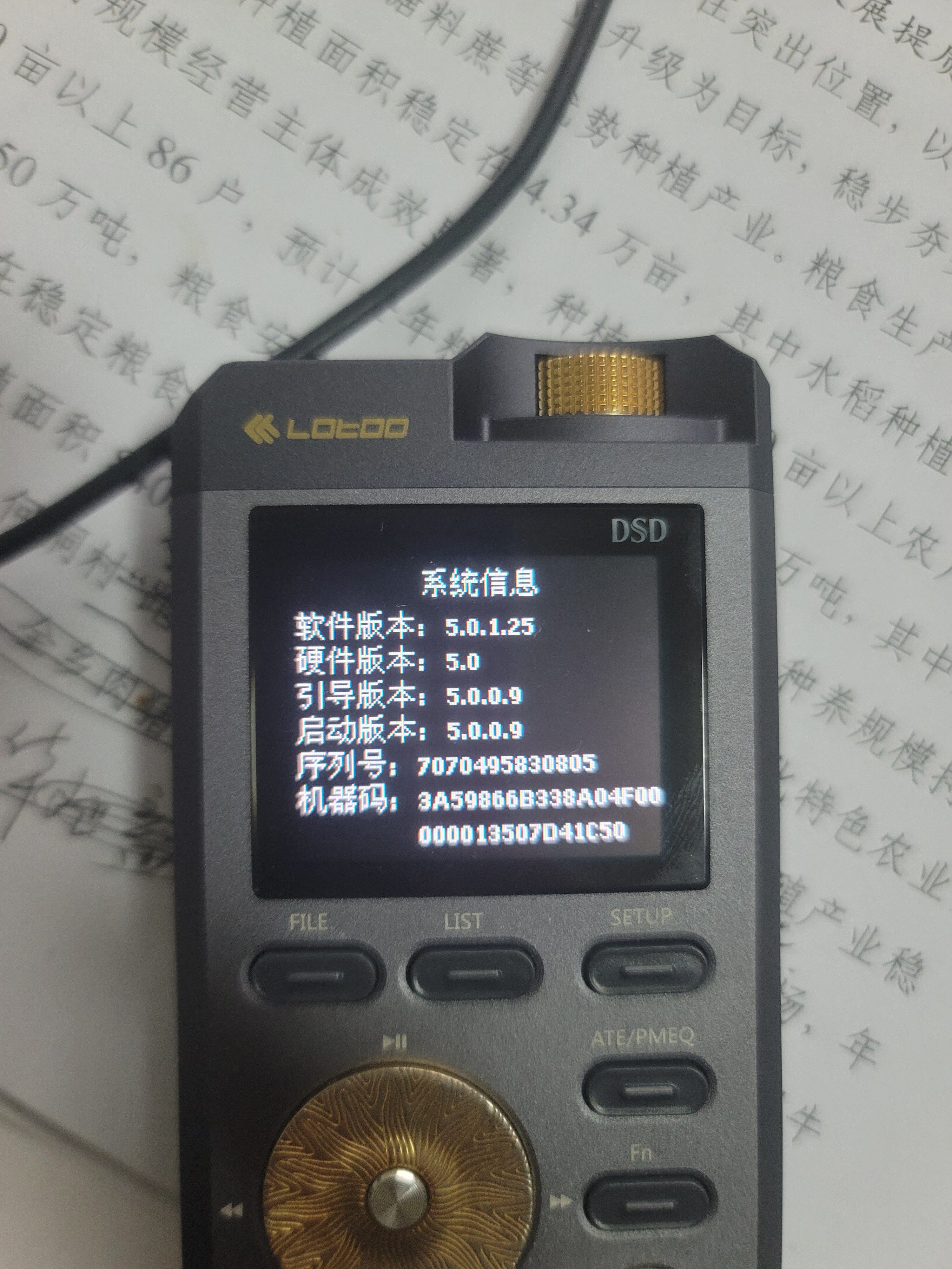 二手Lotoo/乐图PAW GOLD 金菊花小墨菊参考级无损音乐播放器DSD评价- 淘宝网