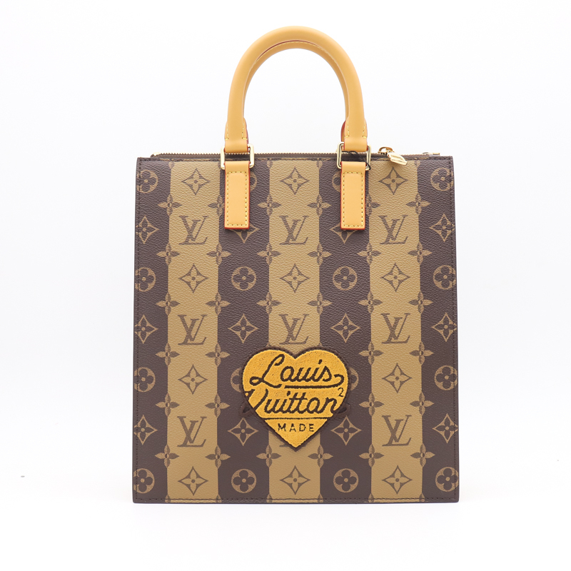 Brand New Lv Louis Vuitton Nigo Collaboration Sac Plat Messenger Bag Single Shoulder Crossbody Handbag