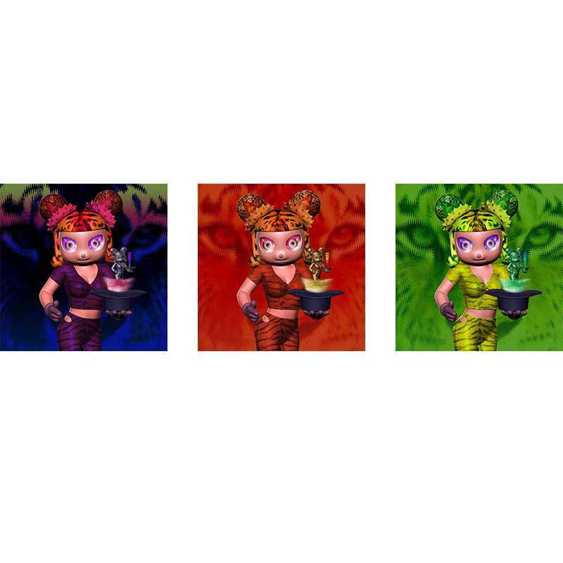 (3 choose one) Hunter X Jiang Three waves of Magician Le - Rare - Digital Edition Limited 199