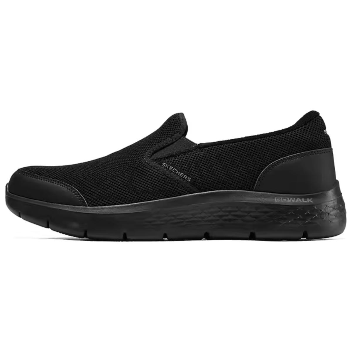Skechers/斯凯奇MEN'S GO WALK低帮休闲鞋男款黑色216331-BBK