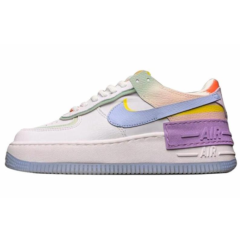 Nike Air Force1 shadow Shadow 马卡龙 低帮 板鞋 女款 马卡龙