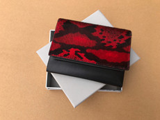 Женщин пакет ck马毛钱包ck钱包