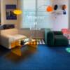 Ins style blue carpet commercial office desk large area studio photography living room bedroom floor mat