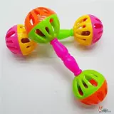 Погремушка для раннего возраста, игрушка, портативная хваталка, колокольчик, головоломка, раннее развитие, подарок на день рождения