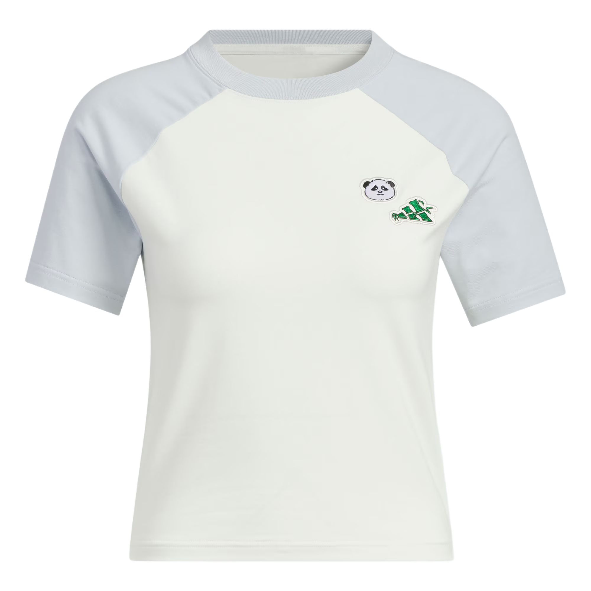 adidas  GRAPHIC RAGLAN T-SHIRT 印花运动休闲修身插肩圆领短袖