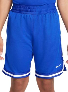 Nike DRI-FIT DNA 舒适柔软时尚百搭短裤 儿童款 蓝色