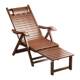 Reclining Chair That Can Be Used for Sitting and Lying, Foldable Bamboo Bed Chair for Adults, Home Use, Nap Chair for Bedroom, Lazy Chair for Balcony, Foldable Chair