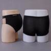Men's Underwear Model Hollow White Plastic Mannequin for Underwear Display and Photography