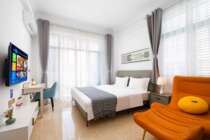 Sanya Shijianfang B&B (Tianya Haijiao Branch) Looking up at the stars and looking at the sea balcony king bed room